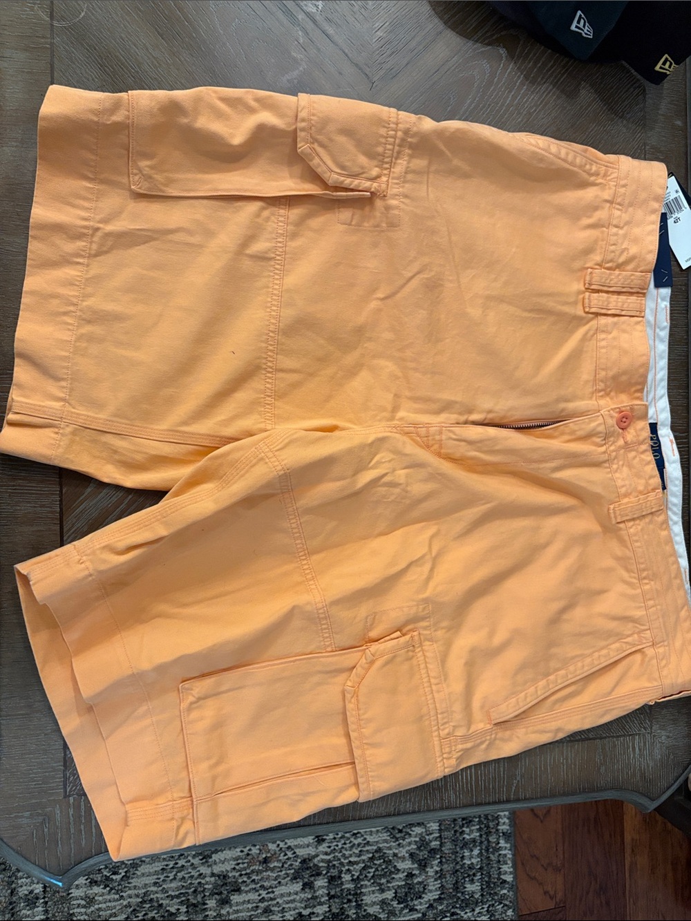 Polo Men's Orange Cargo Shorts